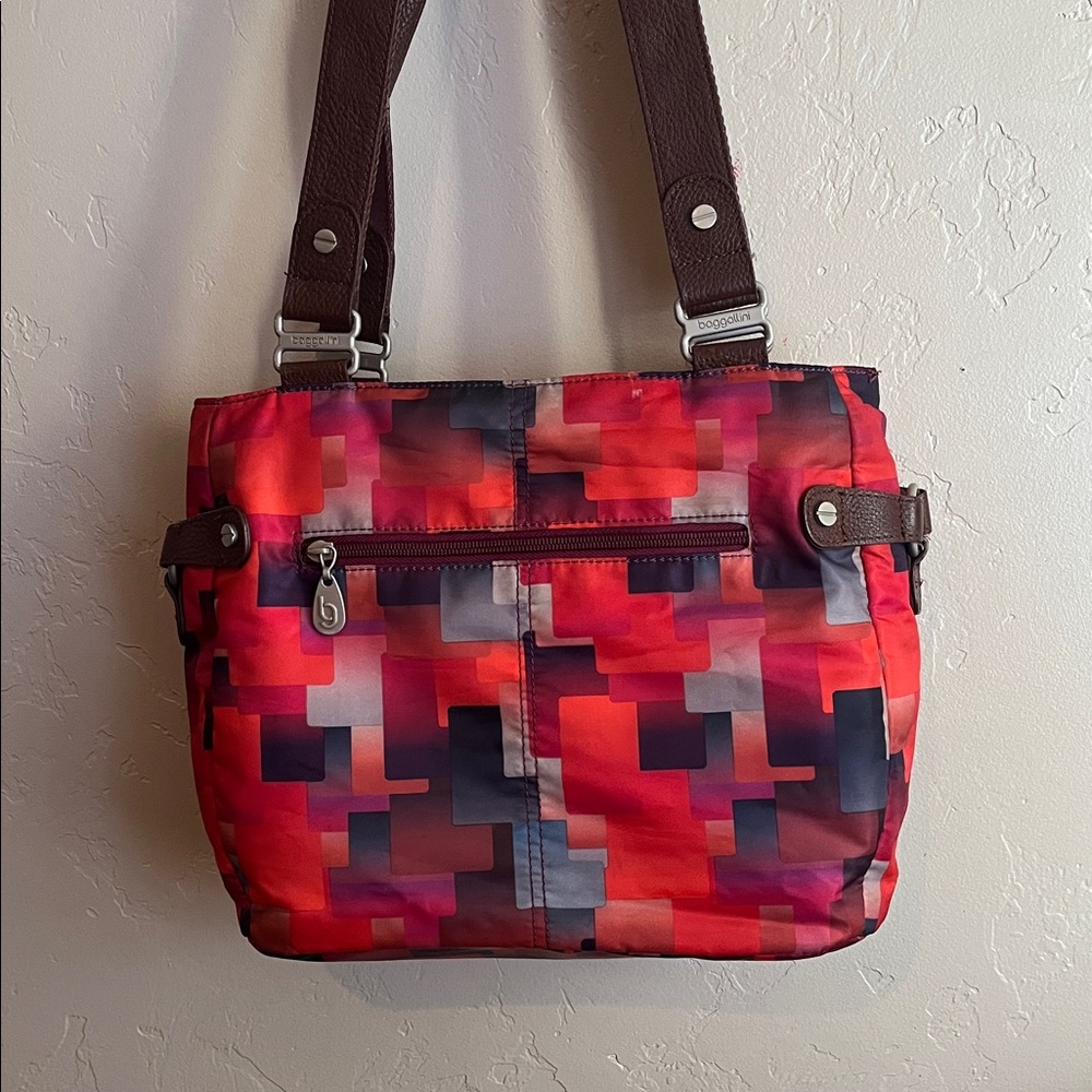 baggallini audrey satchel ombre printed bag - Picture 4 of 10
